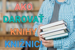 Ako darovať knihy knižnici